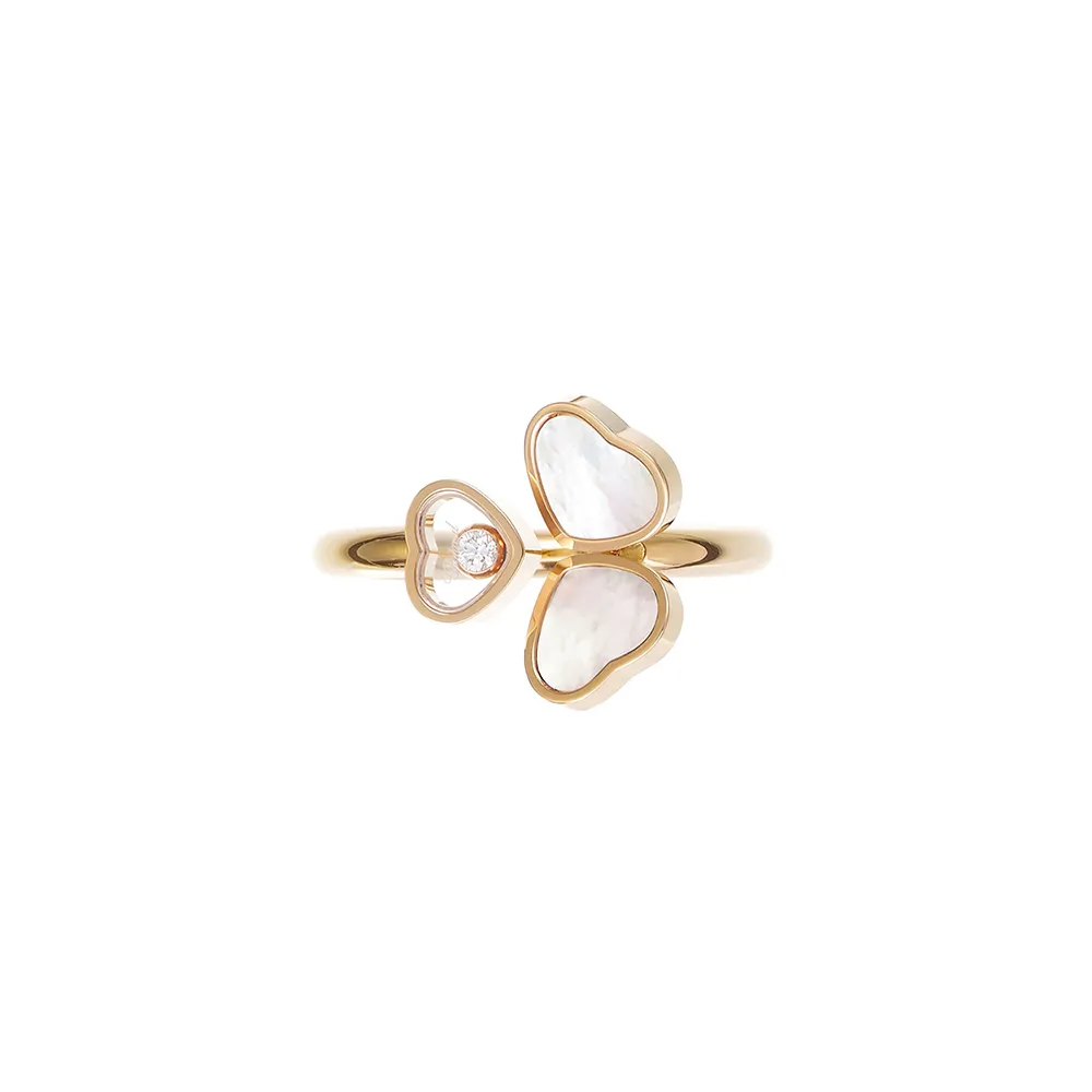 Кольцо Chopard Happy Hearts