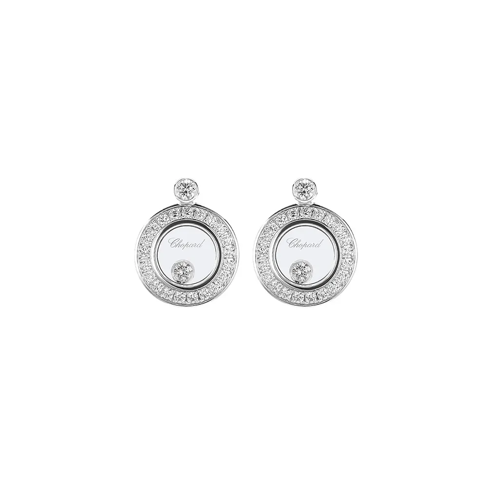 Auskari Chopard Happy Diamonds Icons Round