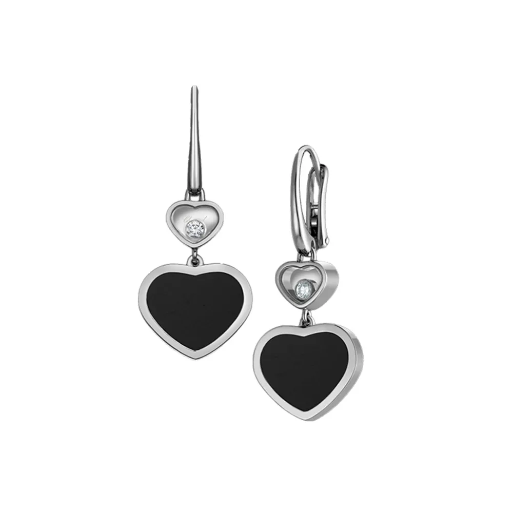 Серьги Chopard Happy Hearts