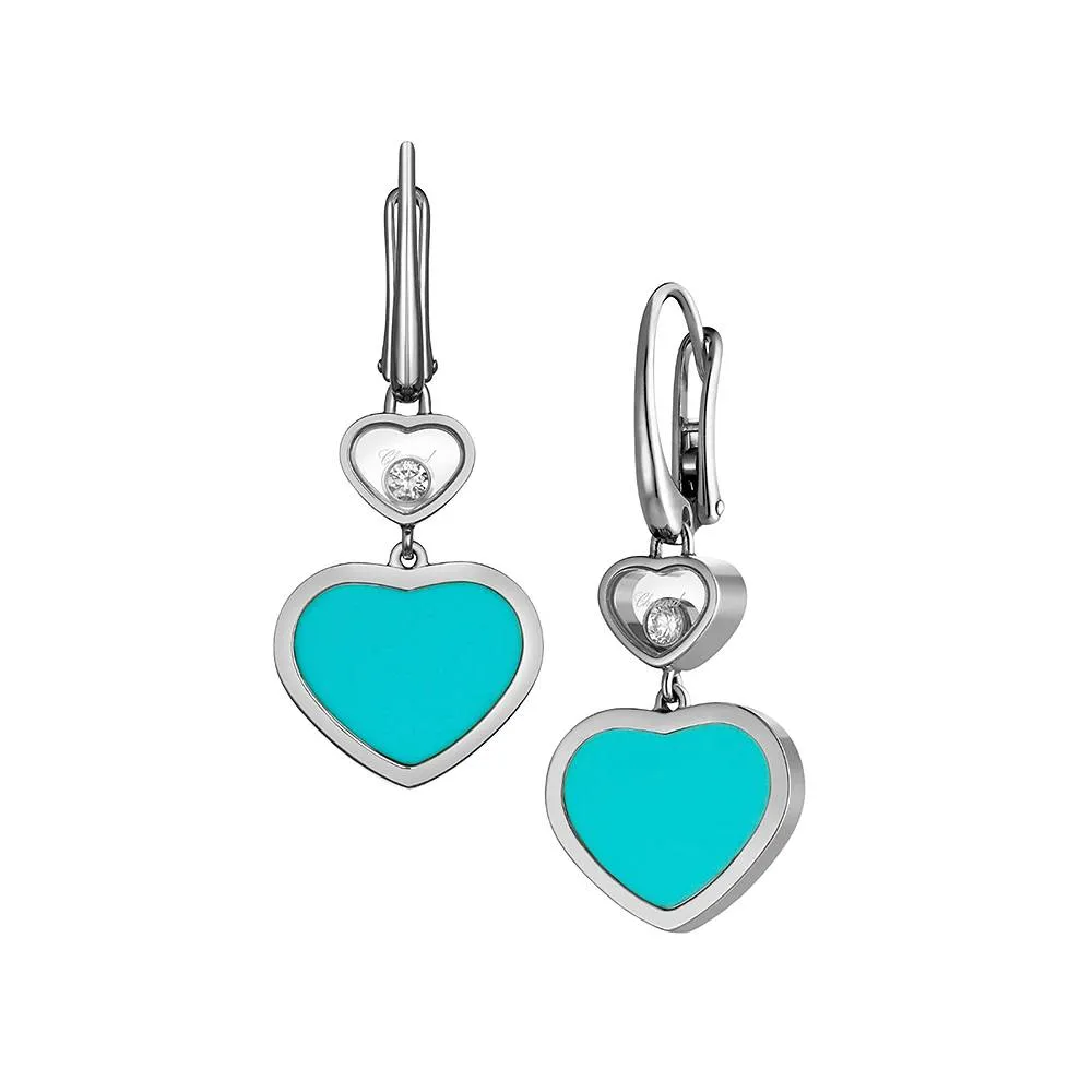 Серьги Chopard Happy Hearts