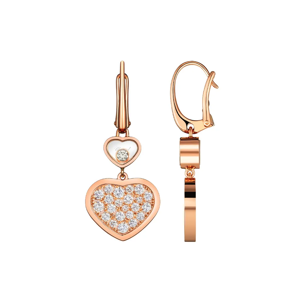 Auskari Chopard Happy Hearts