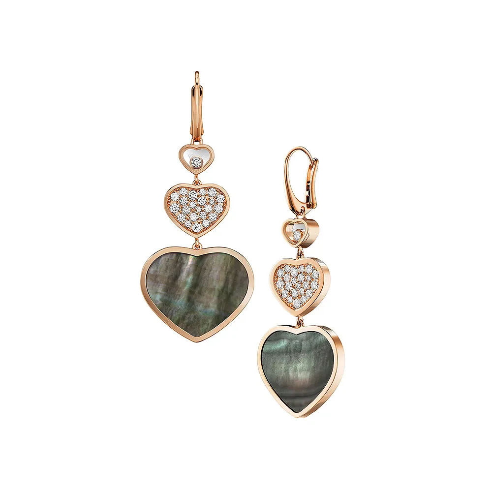 Earrings Chopard Happy Hearts
