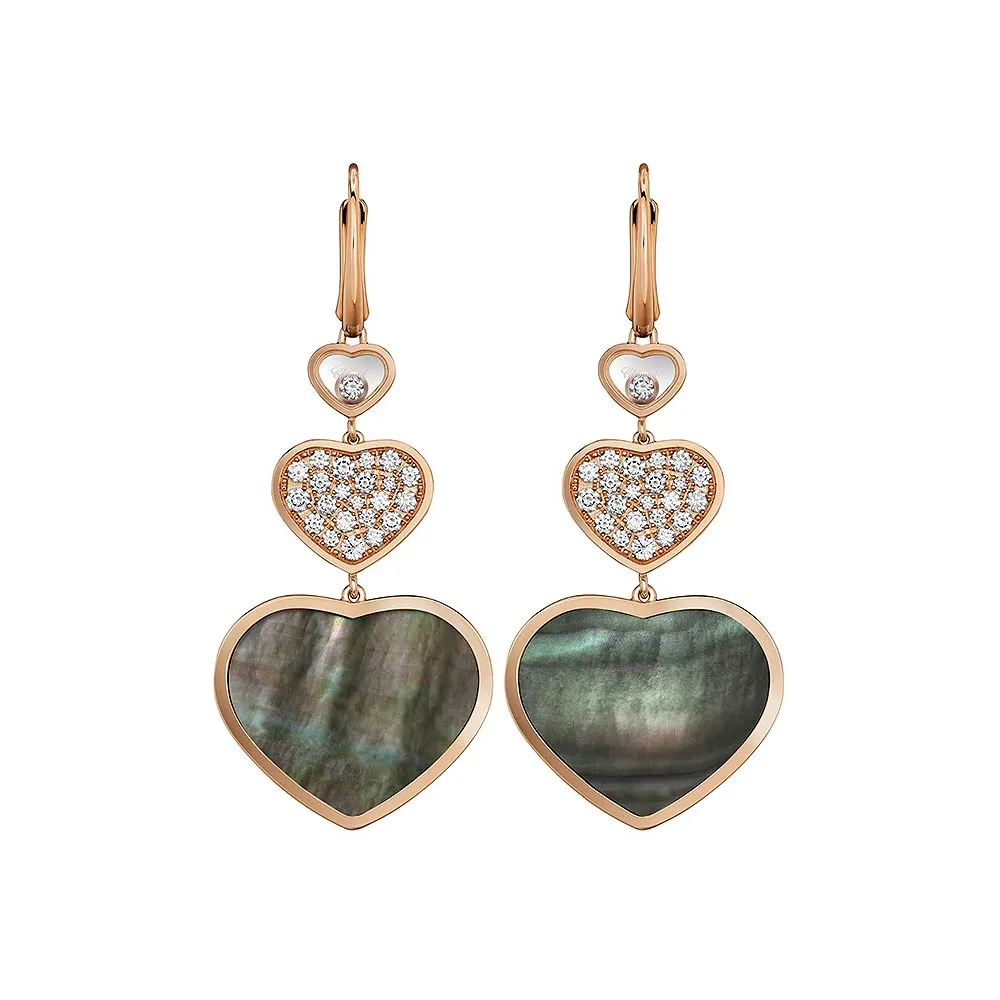 Earrings Chopard Happy Hearts