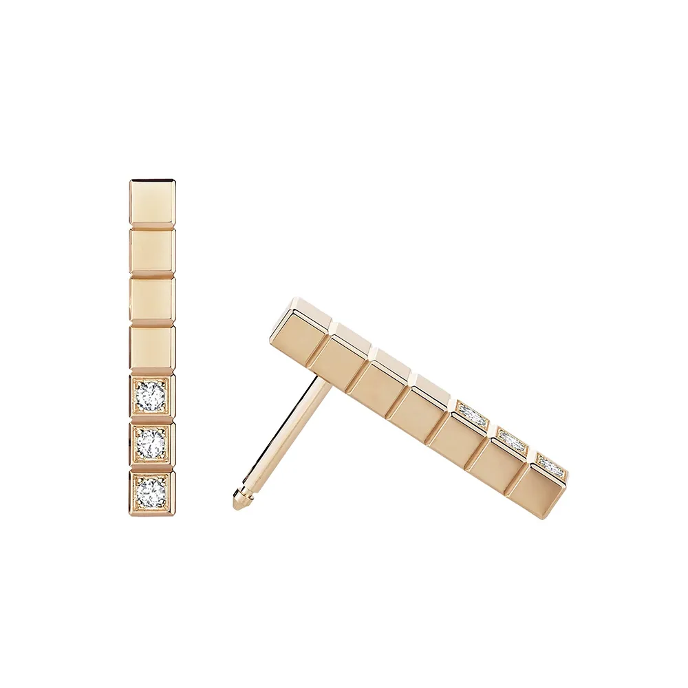 Серьги Chopard Ice Cube Серьги Chopard Ice Cube