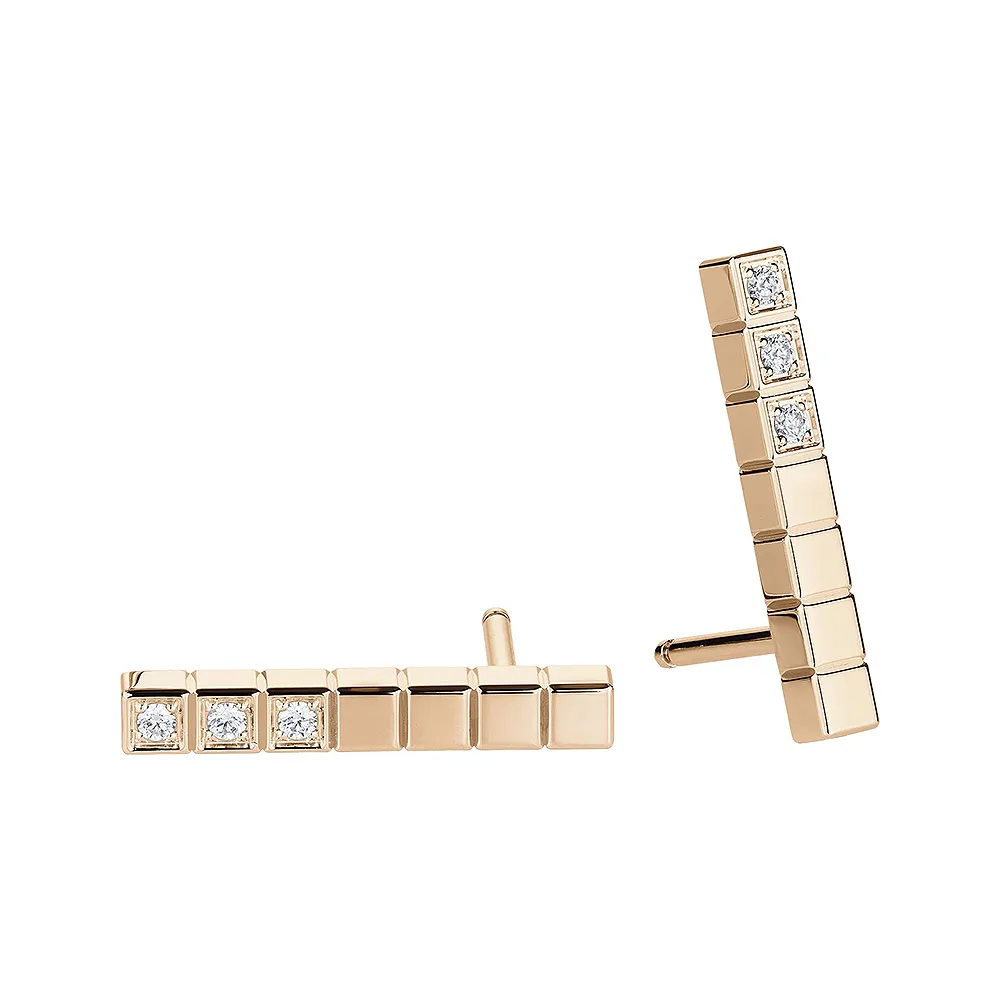 Серьги Chopard Ice Cube Серьги Chopard Ice Cube