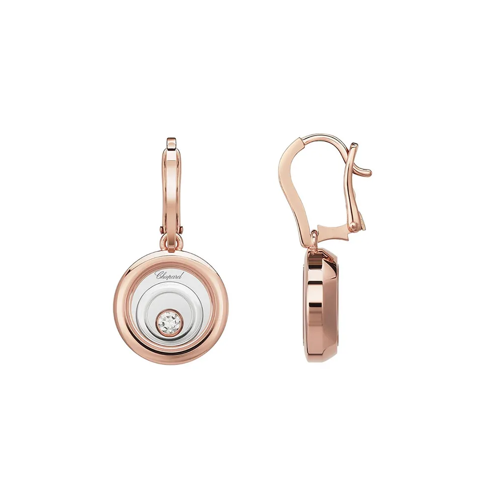 Серьги Chopard Happy Spirit