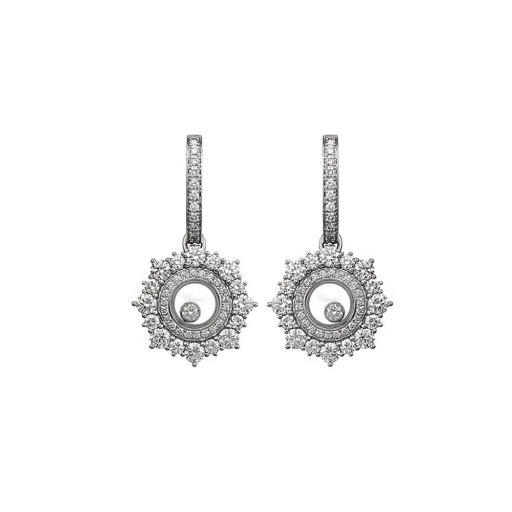 Серьги Chopard Happy Diamonds