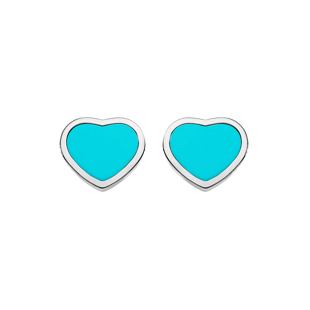 Серьги Chopard Happy Hearts