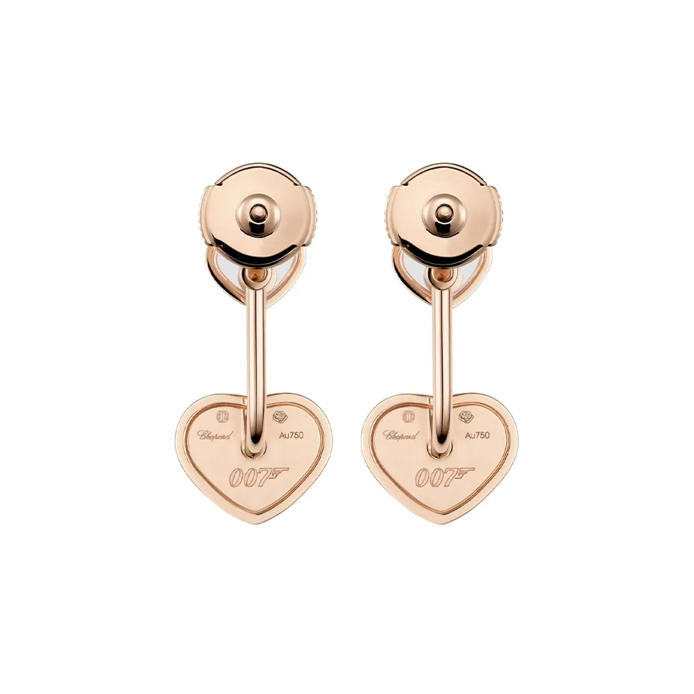 Серьги Chopard Happy Hearts James Bond 007 Limited Edition