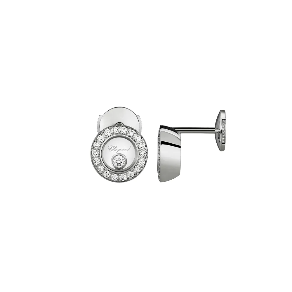Серьги Chopard Happy Diamonds Icons Round