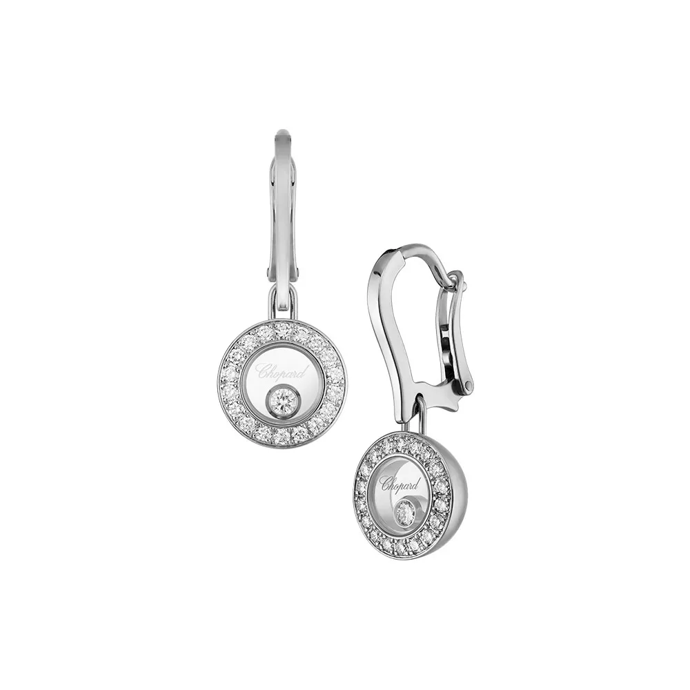 Серьги Chopard Happy Diamonds Icons Round Серьги Chopard Happy Diamonds Icons Round