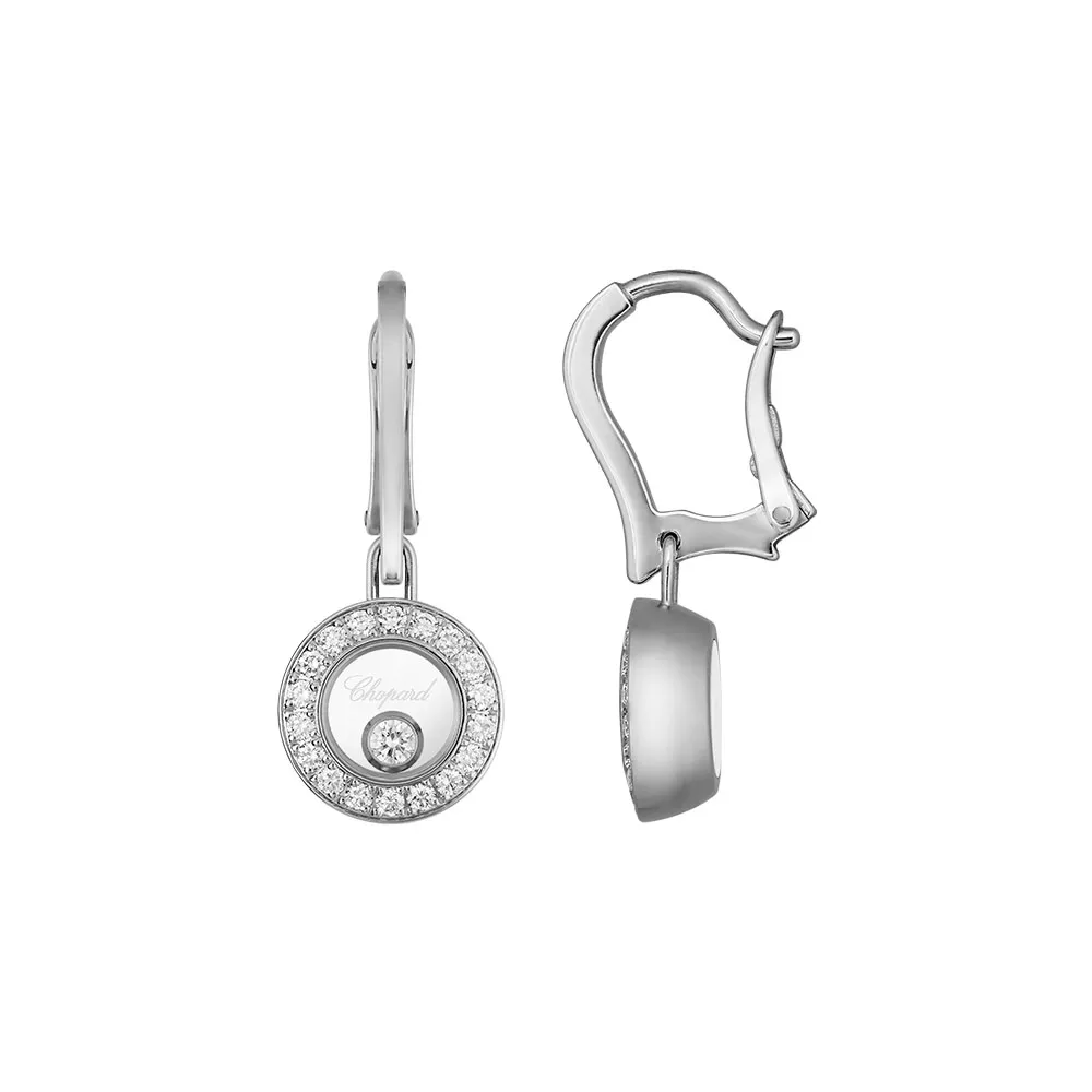 Серьги Chopard Happy Diamonds Icons Round Серьги Chopard Happy Diamonds Icons Round