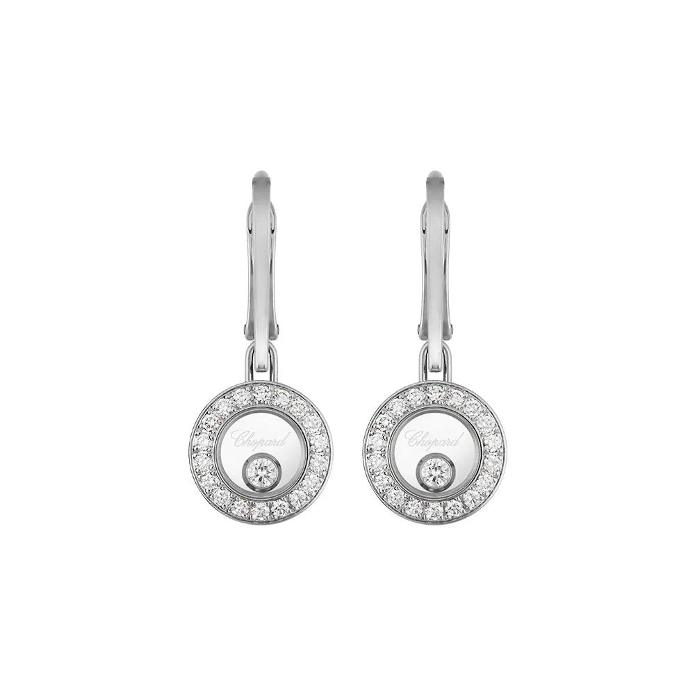 Серьги Chopard Happy Diamonds Icons Round Серьги Chopard Happy Diamonds Icons Round