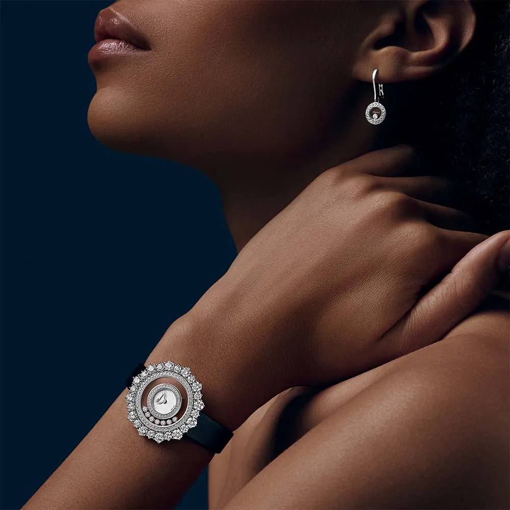 Серьги Chopard Happy Diamonds Icons Round Серьги Chopard Happy Diamonds Icons Round