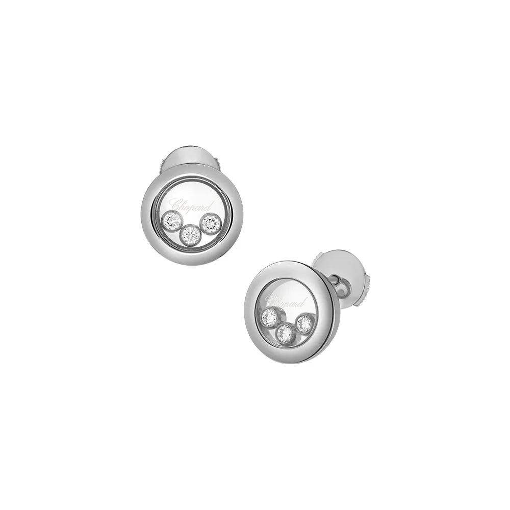 Auskari Chopard Happy Diamonds Icons Round