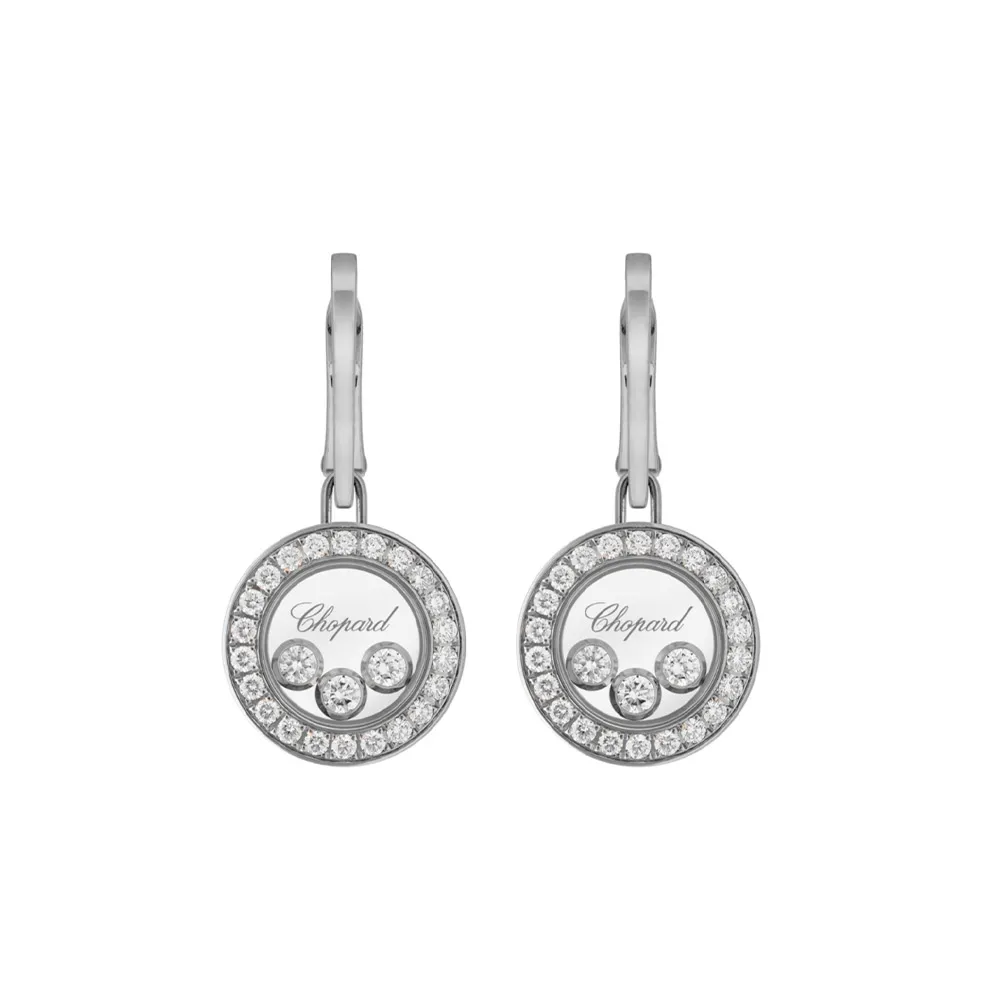 Серьги Chopard Happy Diamonds Icons Round Серьги Chopard Happy Diamonds Icons Round