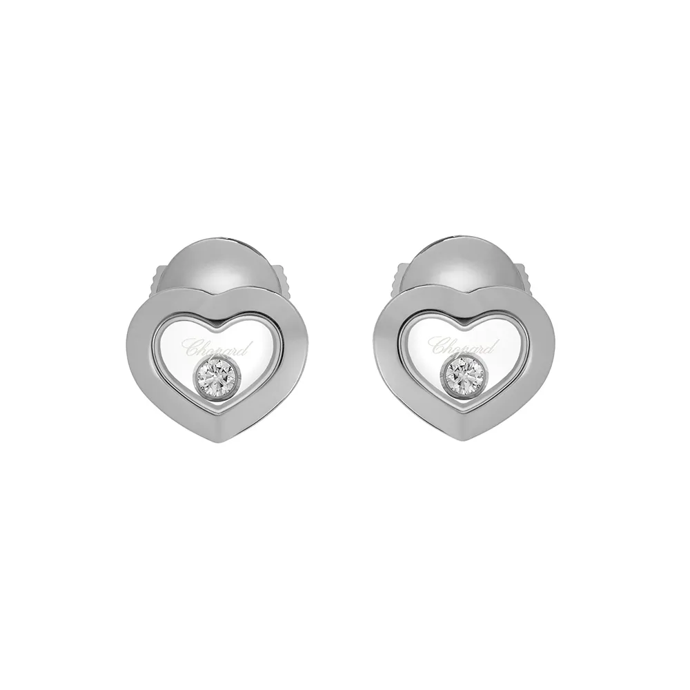 Серьги Chopard Happy Diamonds Icons Heart