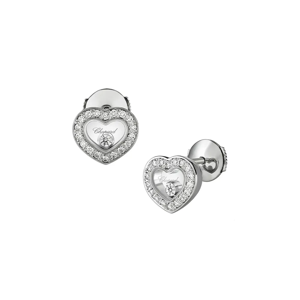 Серьги Chopard Happy Diamonds Icons Heart
