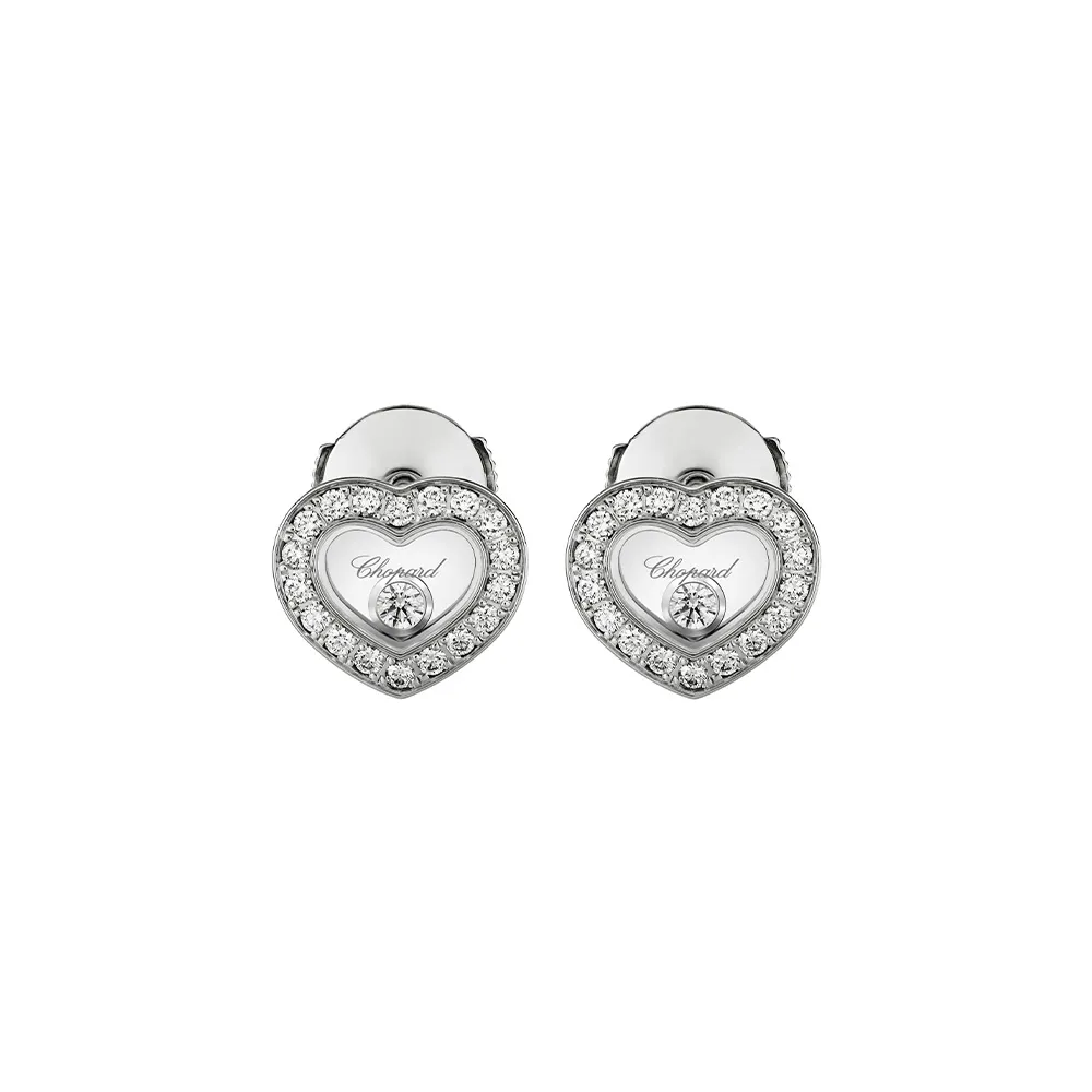 Серьги Chopard Happy Diamonds Icons Heart