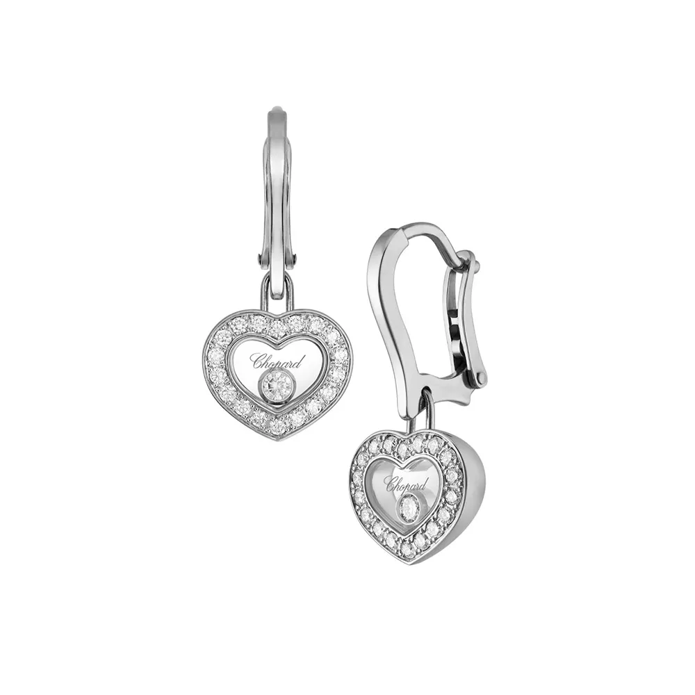 Серьги Chopard Happy Diamonds Icons Heart