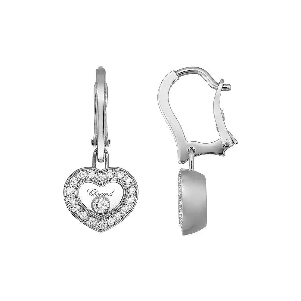 Серьги Chopard Happy Diamonds Icons Heart