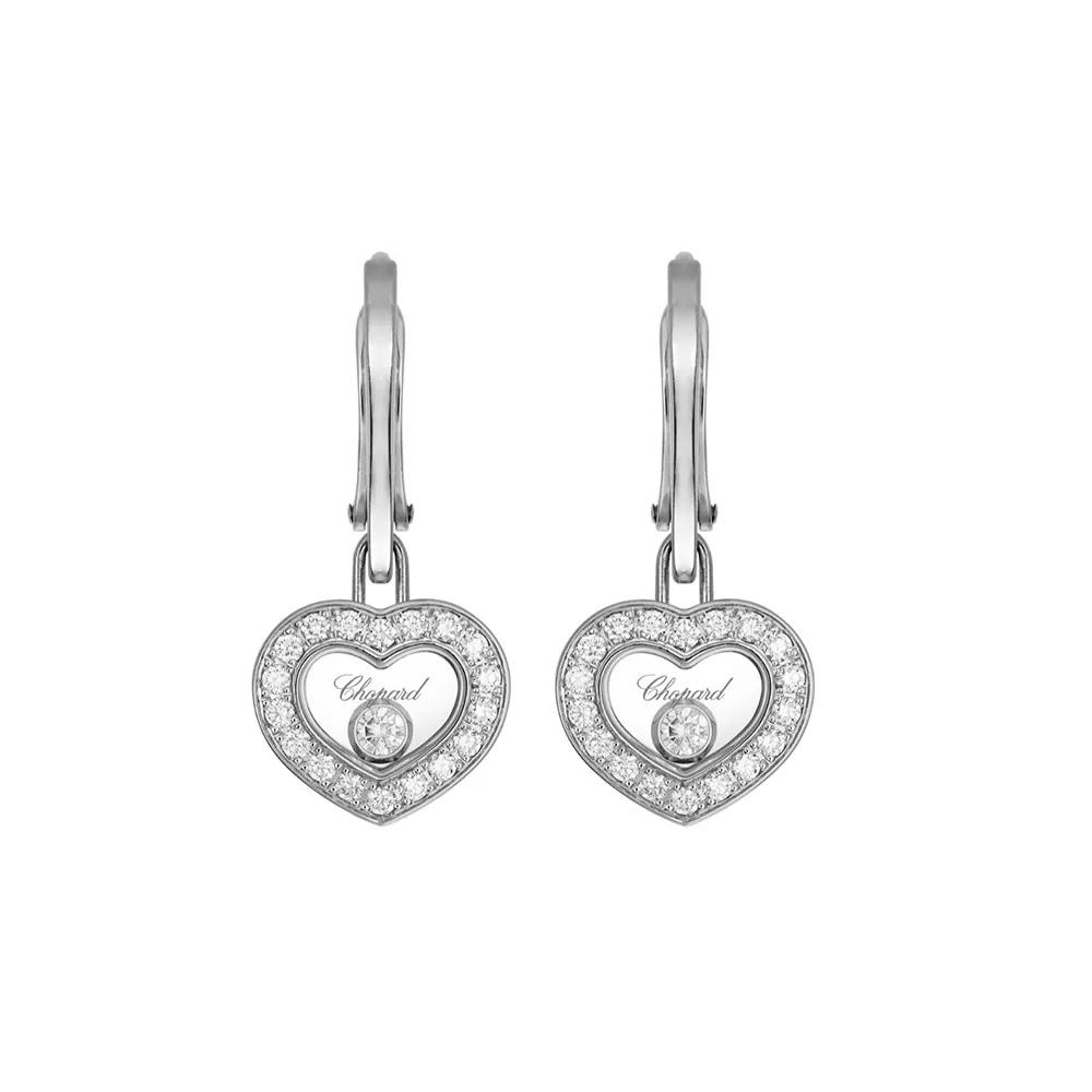 Серьги Chopard Happy Diamonds Icons Heart