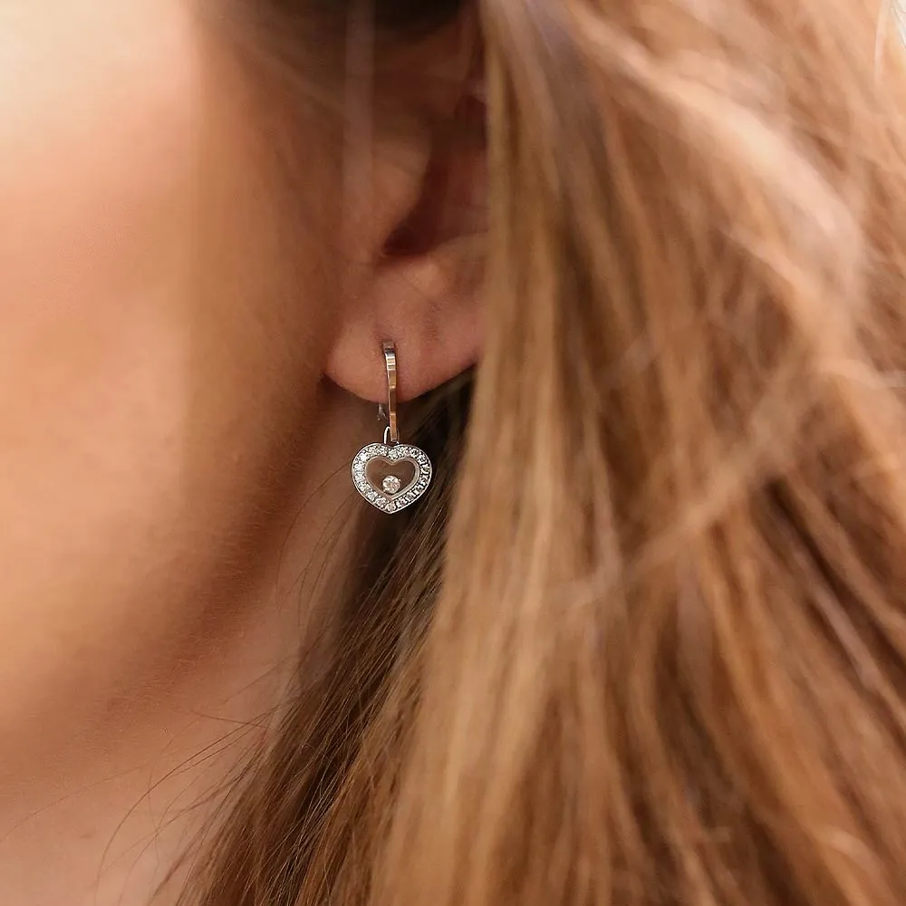 Серьги Chopard Happy Diamonds Icons Heart
