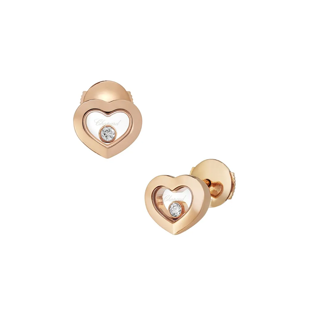 Серьги Chopard Happy Diamonds Icons Heart Серьги Chopard Happy Diamonds Icons Heart