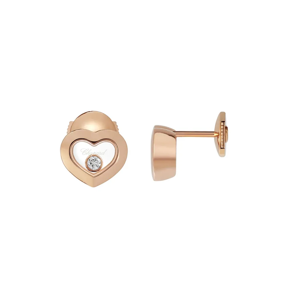 Серьги Chopard Happy Diamonds Icons Heart Серьги Chopard Happy Diamonds Icons Heart