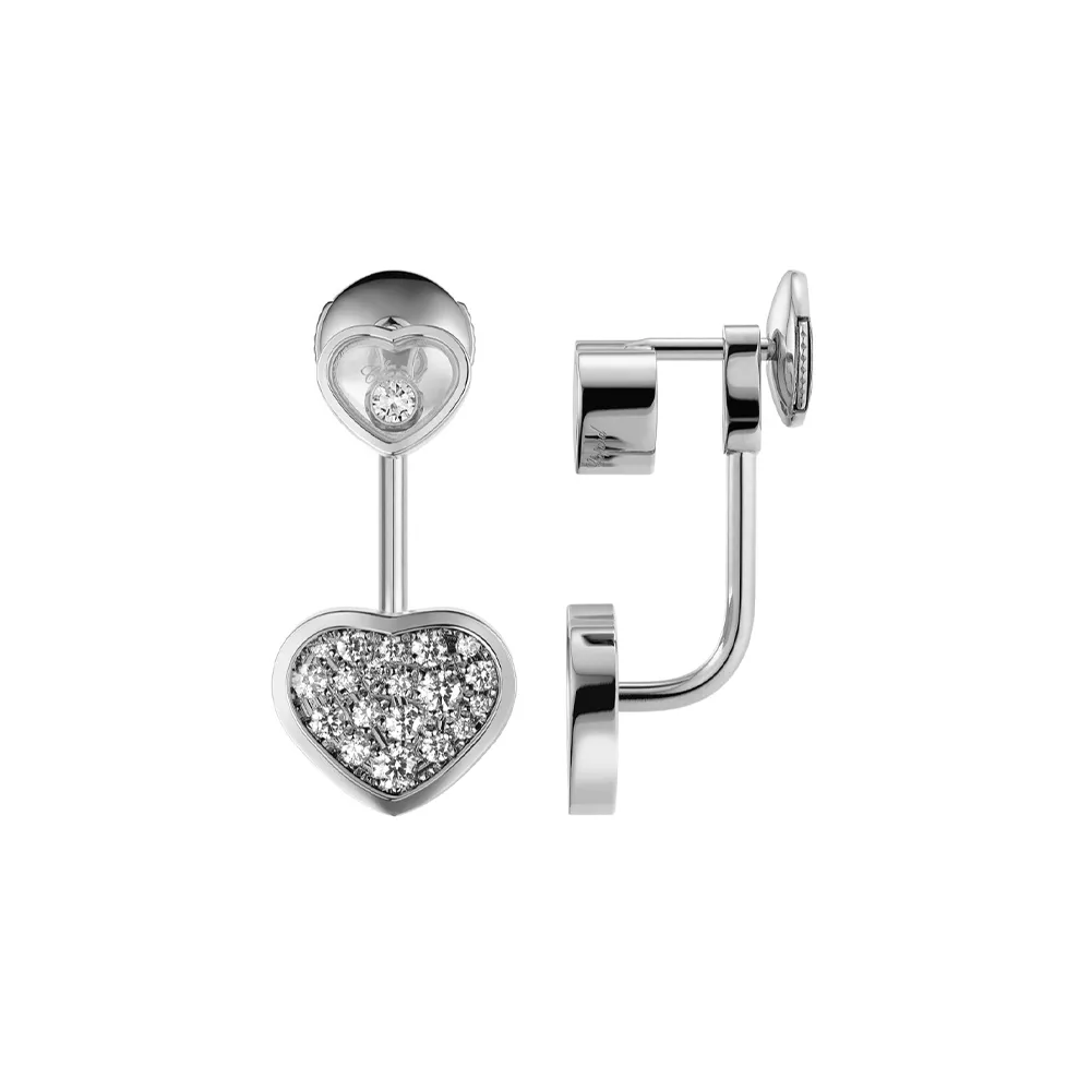 Серьги Chopard Happy Hearts