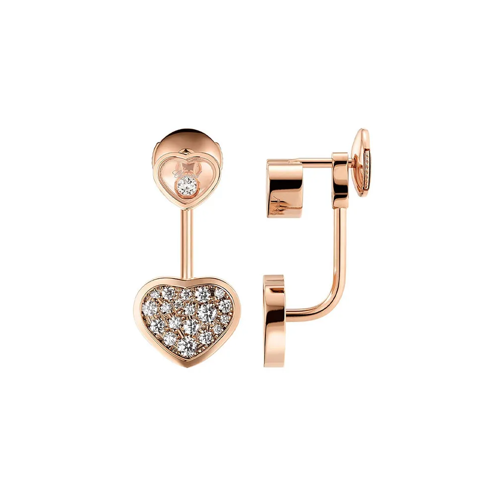 Серьги Chopard Happy Hearts