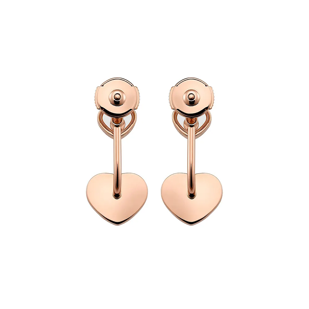 Серьги Chopard Happy Hearts