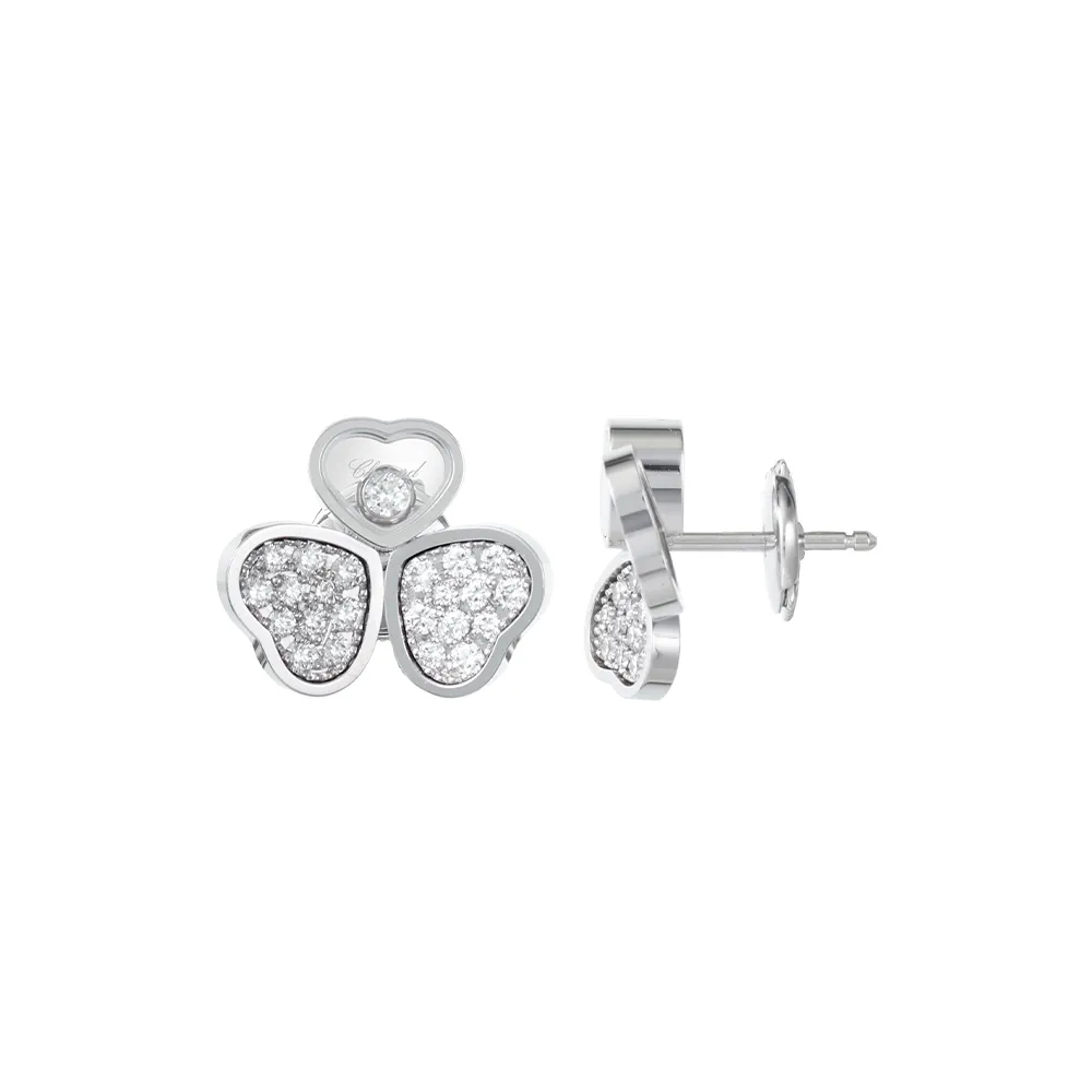 Серьги Chopard Happy Hearts