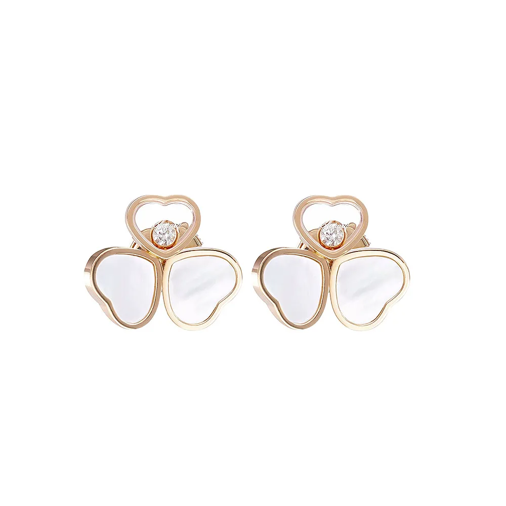 Серьги Chopard Happy Hearts