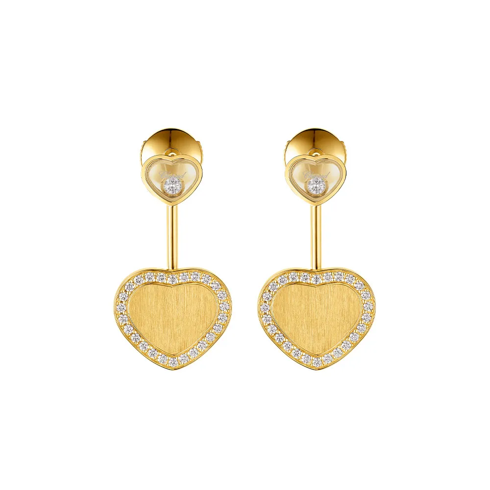 Серьги Chopard Happy Hearts