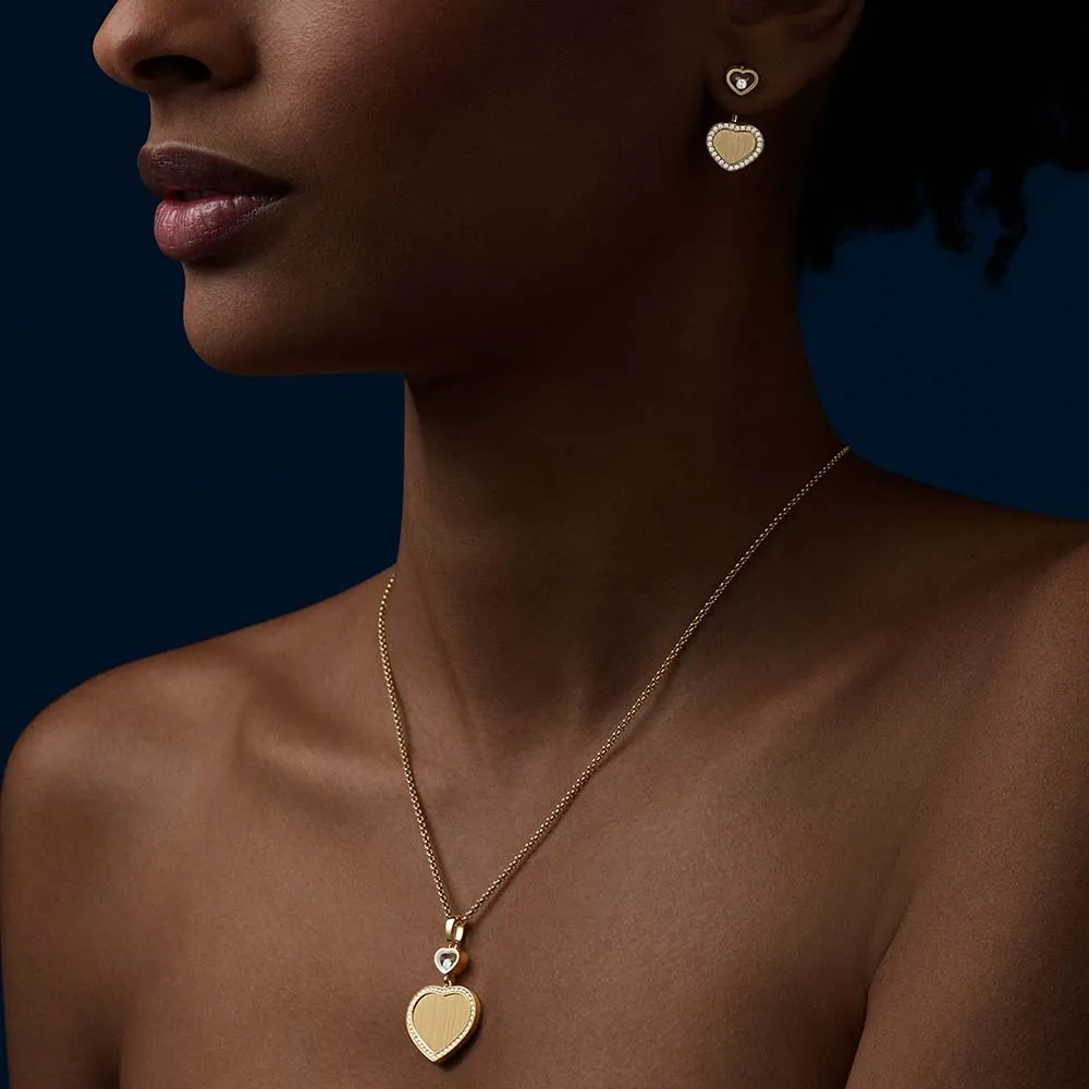 Серьги Chopard Happy Hearts