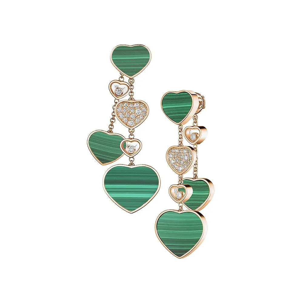 Earrings Chopard Happy Hearts