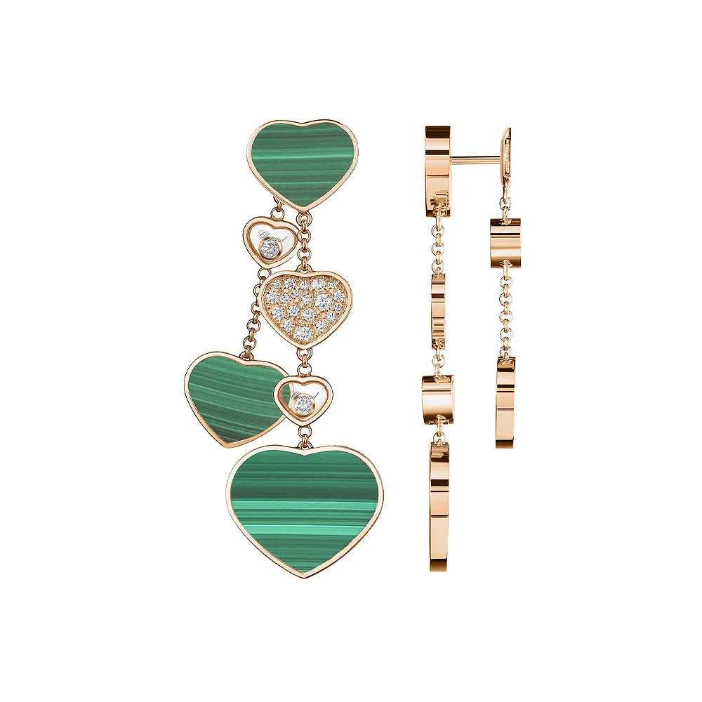 Earrings Chopard Happy Hearts
