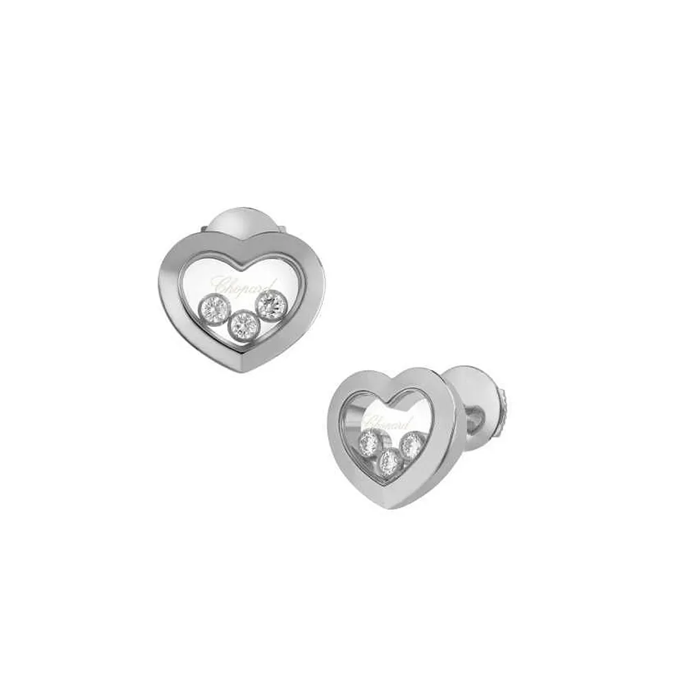 Серьги Chopard Happy Diamonds Icons Heart