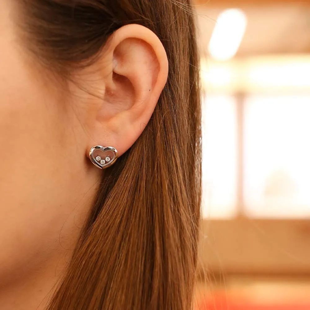 Серьги Chopard Happy Diamonds Icons Heart