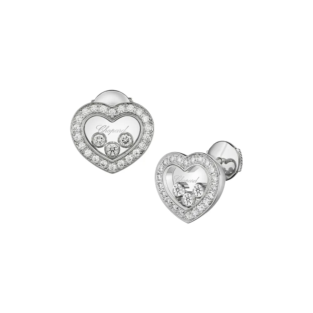 Серьги Chopard Happy Diamonds Icons Heart