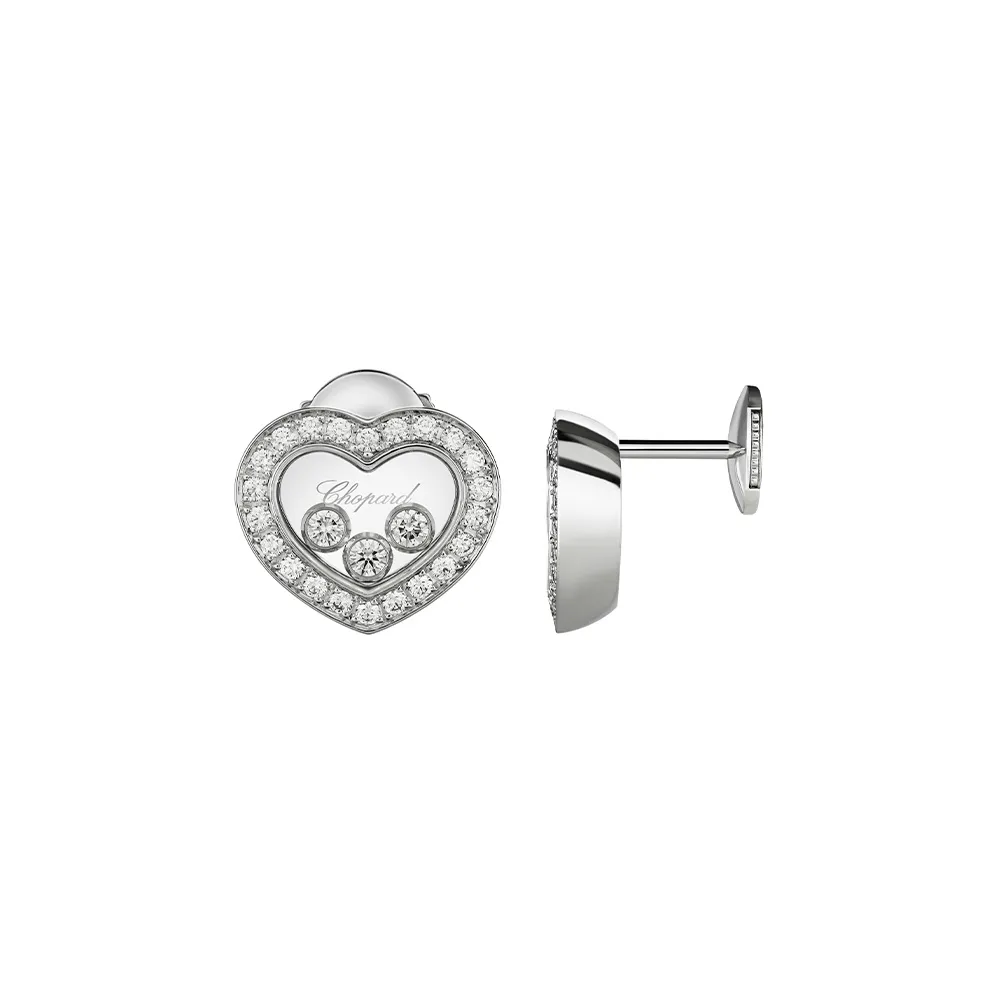 Серьги Chopard Happy Diamonds Icons Heart