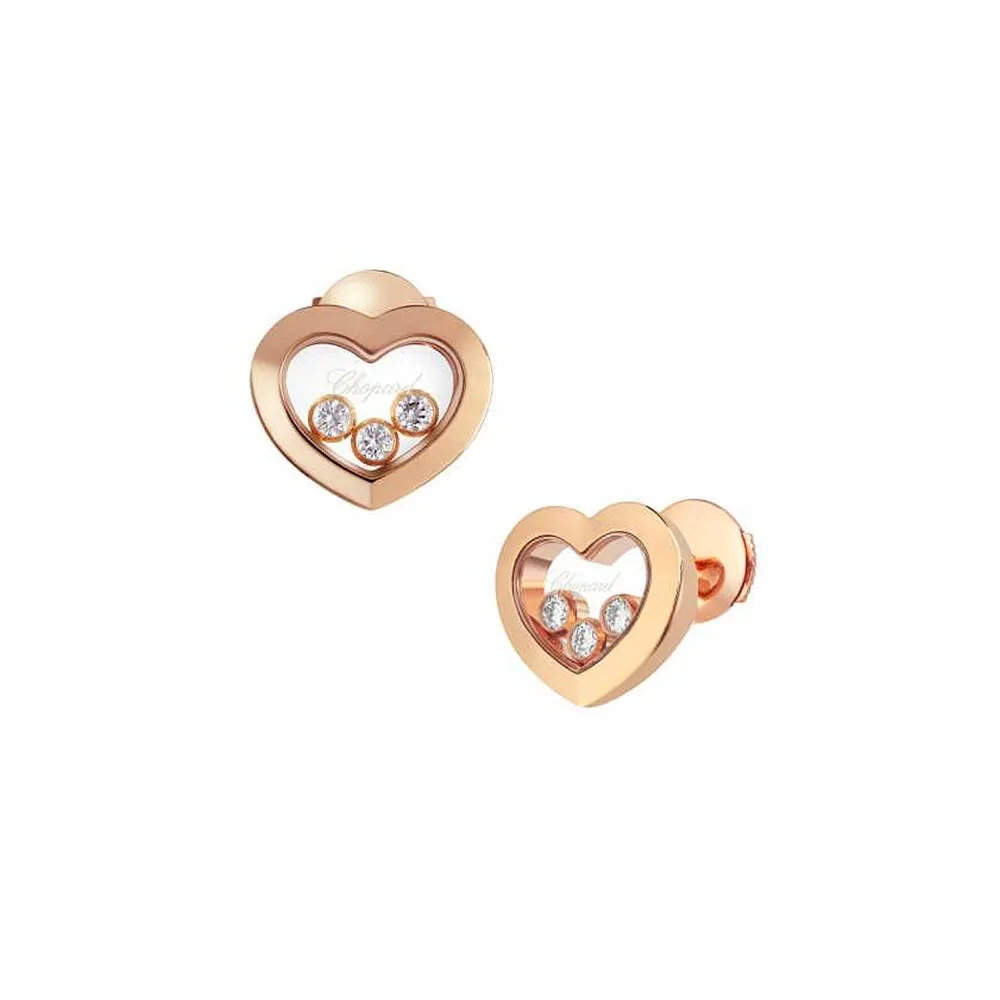 Серьги Chopard Happy Diamonds Icons Heart