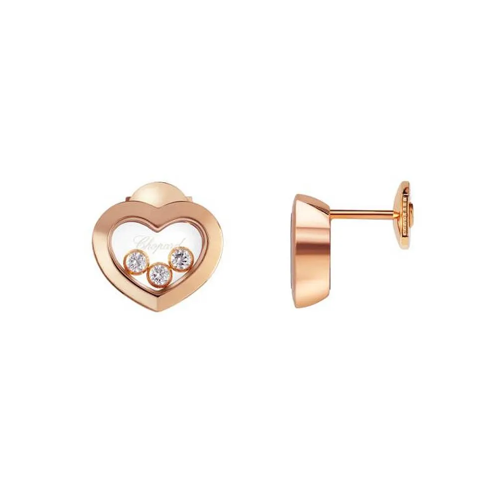 Серьги Chopard Happy Diamonds Icons Heart