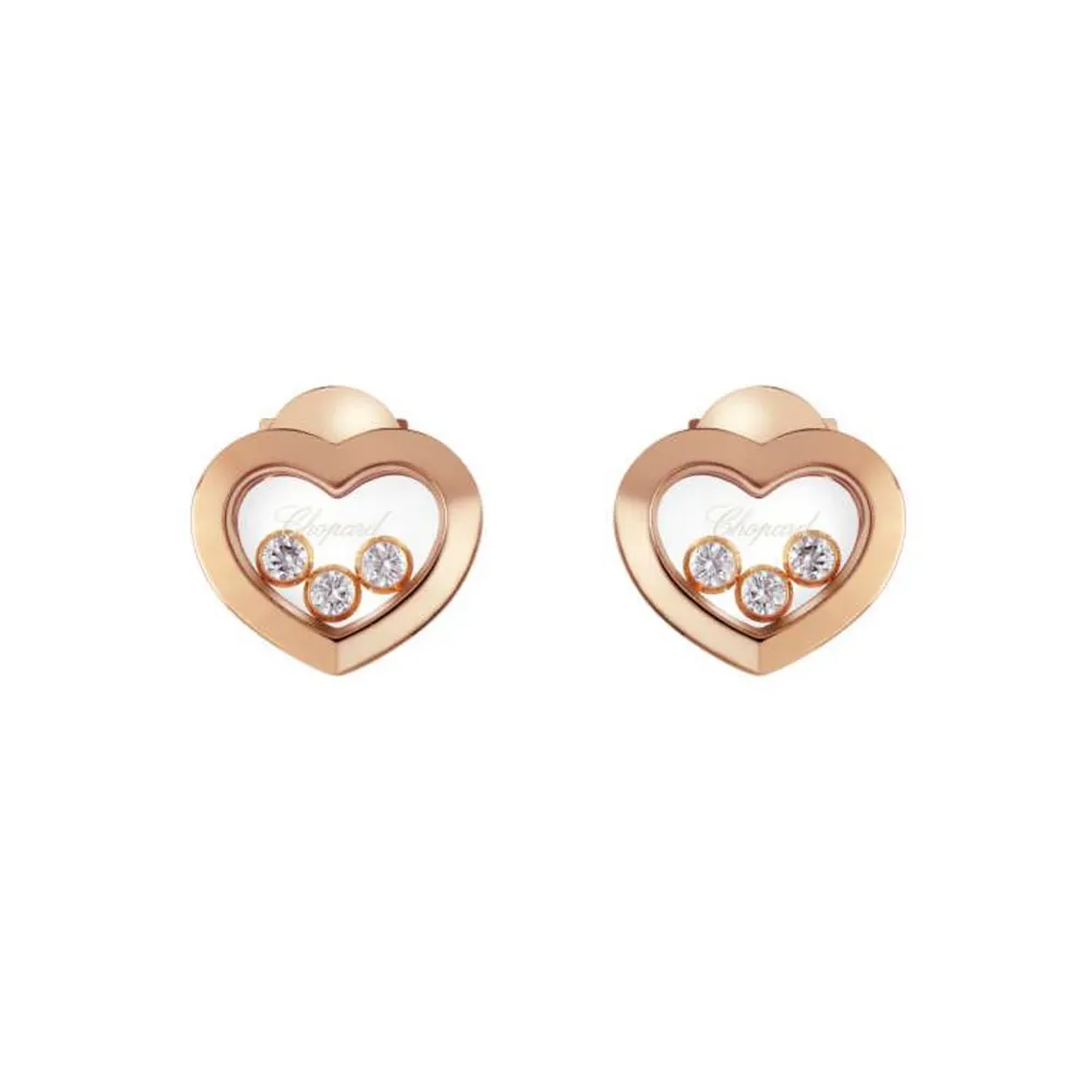 Серьги Chopard Happy Diamonds Icons Heart