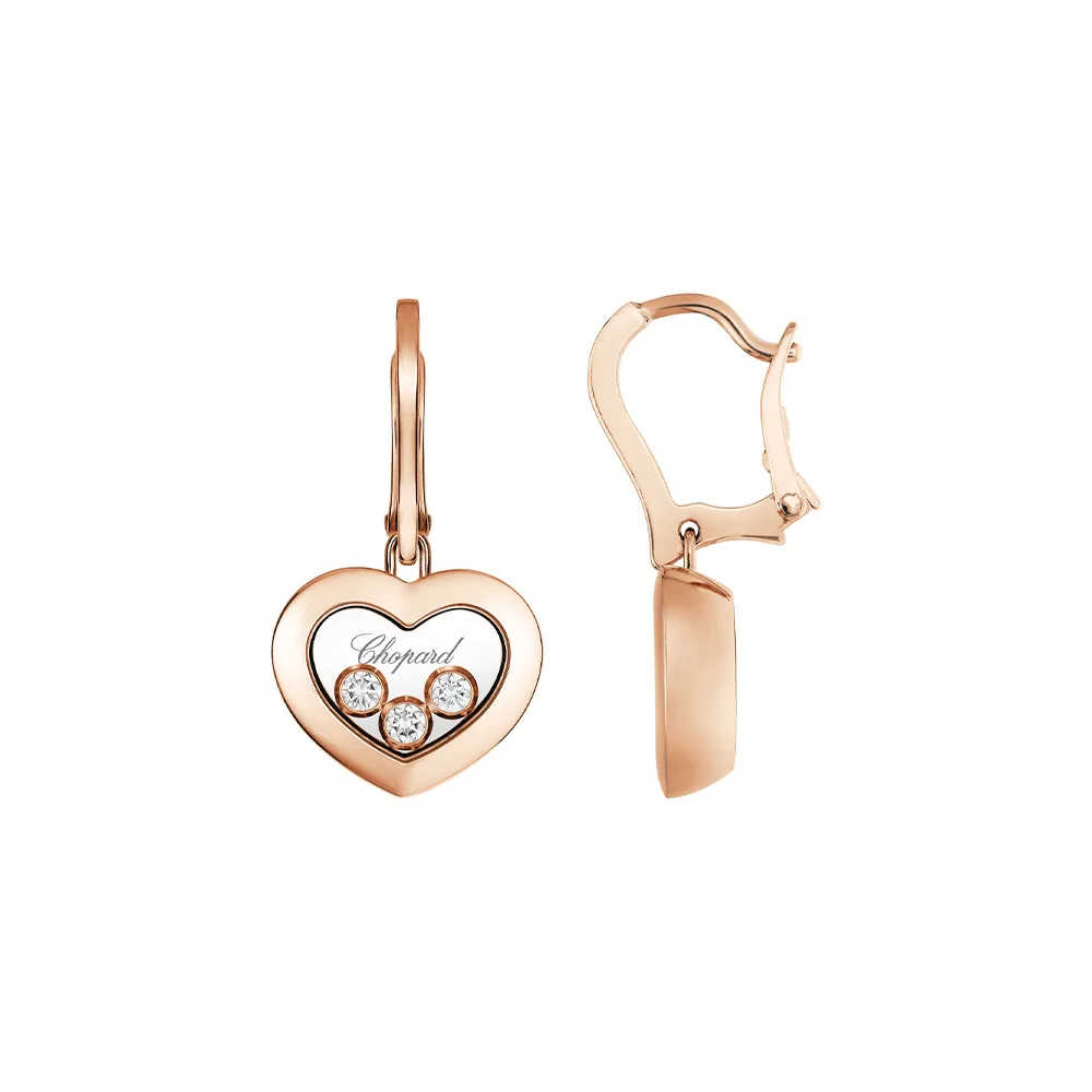 Серьги Chopard Happy Diamonds Icons Heart
