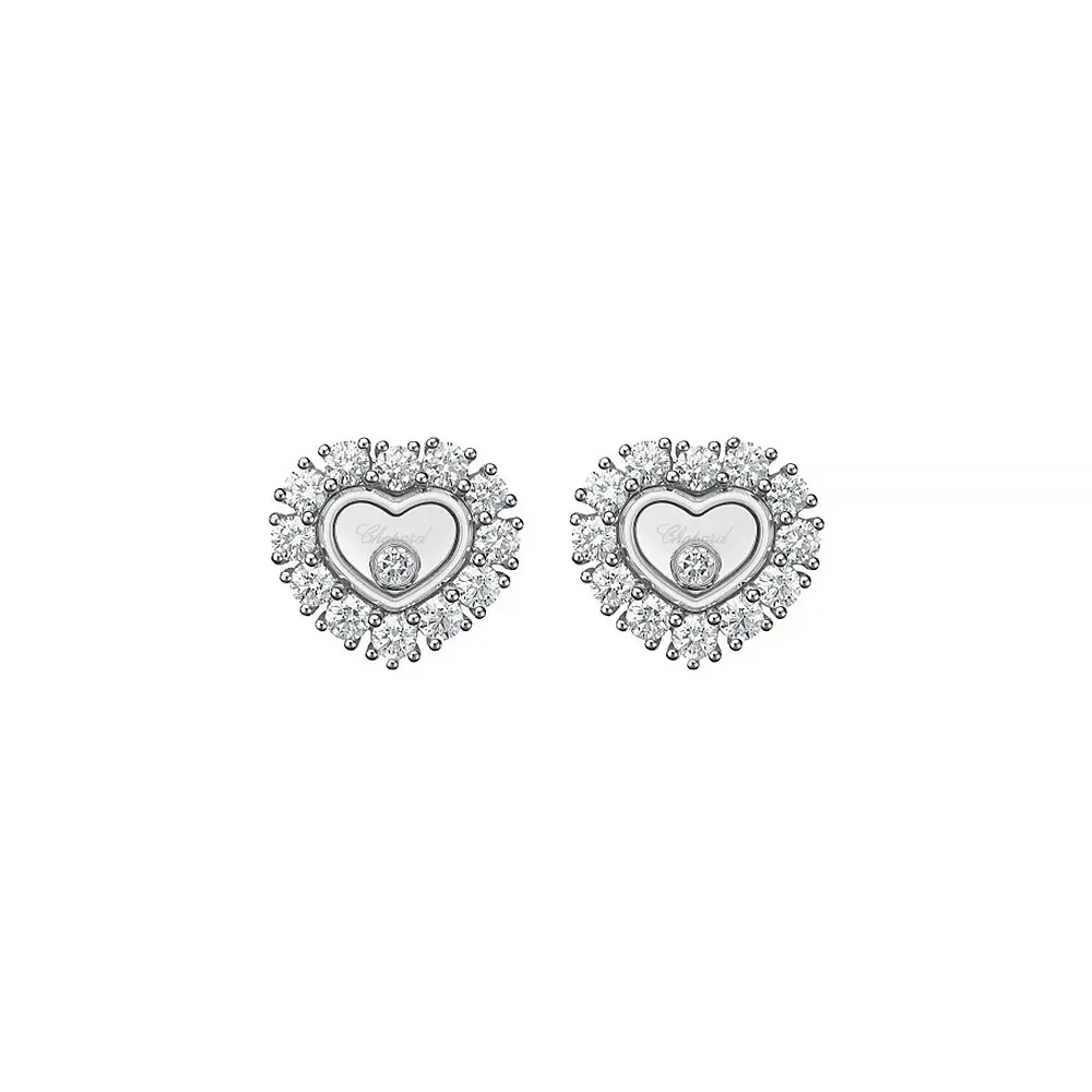 Серьги Chopard Happy Diamonds