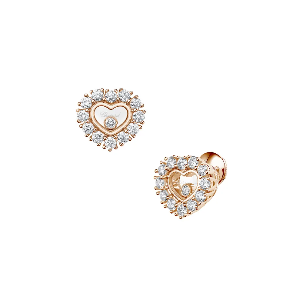 Auskari Chopard Happy Diamonds