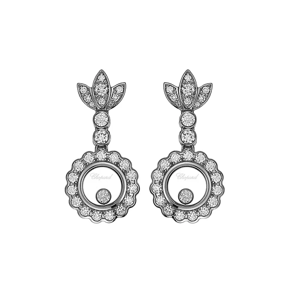 Серьги Chopard Happy Diamonds