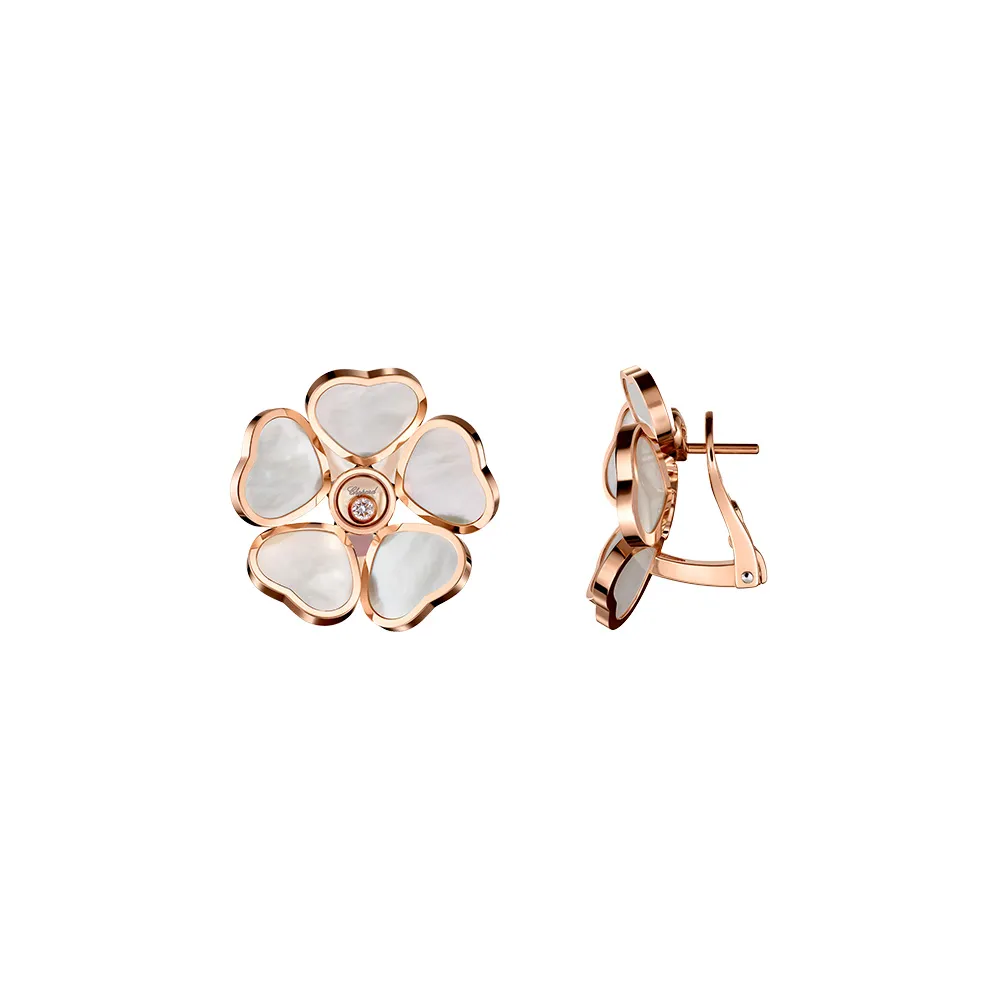 Earrings Chopard Happy Hearts